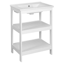 Aqualine ETIDE szafka umywalkowa 61.5x85x44 cm biały mat ET610