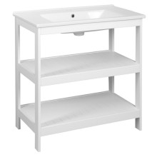 Aqualine ETIDE szafka umywalkowa 81.5x86x44 cm biały mat ET830