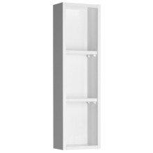Aqualine ZOJA szafka wisząca do lustra 20x70x12cm biała 45463