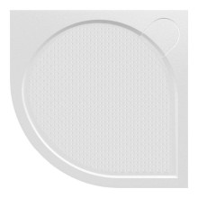 Gelco ARCA brodzik prysznicowy kompozytowy półokrągły 80x80cm R550 PA558
