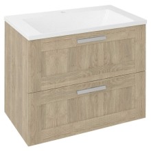 Sapho AMIA szafka umywalkowa 74.5x60x45cm dąb Texas AM075-2020