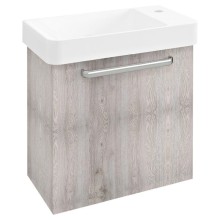 Sapho LATUS VIII szafka umywalkowa 51x50x28cm dąb Mocca LT080-1212