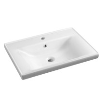 Aqualine SAVA 65 umywalka meblowa 65x46cm biała 2065