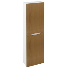 Sapho MEDIENA szafka wysoka 40x140x20cm 2 drzwiczki lewa/prawa biały mat/dąb natural MD452