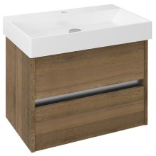 Sapho NIRONA szafka umywalkowa 67x51.5x43cm dąb Sherwood NR070-1515
