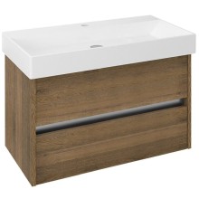 Sapho NIRONA szafka umywalkowa 82x51.5x43cm dąb Sherwood NR085-1515