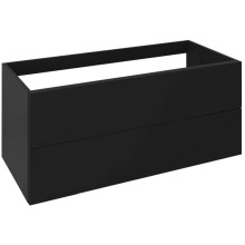 Sapho TREOS szafka umywalkowa 110x53x50.5cm czarny mat TS110-3535