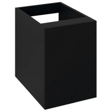 Sapho TREOS szafka wisząca dolna 35x53x50.5cm lewa/prawa czarny mat TS035-3535