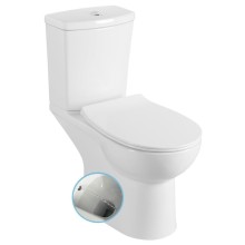 Sapho KAIRO CLEANWASH kompakt WC z funkcją bidetu odpływ poziomy biały PC106