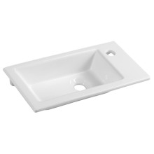 Aqualine ZUNO 50 umywalka meblowa 50x25cm biała 9050