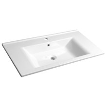 Aqualine ZUNO 85 umywalka meblowa 85x45cm biała 9085