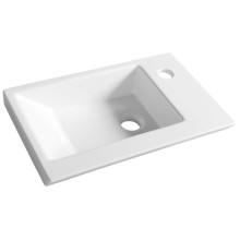 Aqualine ZORAN umywalka meblowa 45x27.5cm biała 4045