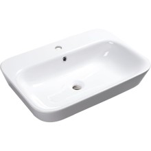 Sapho SAVANA umywalka ceramiczna wpuszczana w blat 65x45cm biała 3065