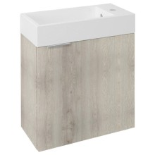 Sapho LATUS IV szafka umywalkowa 49.5x50x24.5 cm dąb Mocca LT410-1212