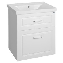 Aqualine FAVOLO szafka umywalkowa 61.5x72.5x44cm biały mat FV265