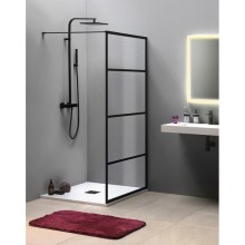 Gelco CURE BLACK walk-in 1000 mm szkło czyste CB100
