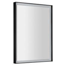Sapho SORT lustro z oświetleniem LED 60x80cm czarny mat ST080