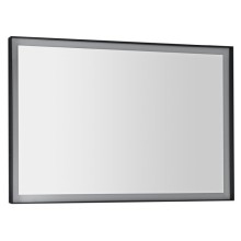 Sapho SORT lustro z oświetleniem LED 100x70cm czarny mat ST100