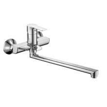 Bruckner BARON bateria ścienna umywalkowa/wannowa chrom 612.025.1