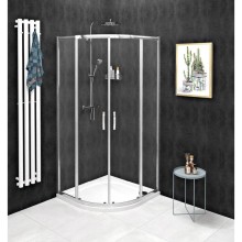 Gelco SIGMA SIMPLY kabina prysznicowa półokrągła 1000x1000mm R550 szkło czyste GS5510