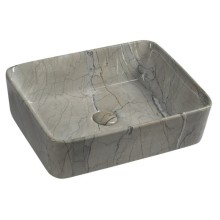 Sapho DALMA umywalka ceramiczna 48x13x38 cm grigio MM513