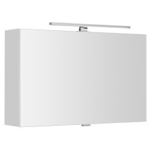 Sapho CLOE szafka z lustrem z oświetleniem LED 80x50x18cm biała CE080-0030