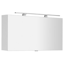 Sapho CLOE szafka z lustrem z oświetleniem LED 100x50x18cm biała CE100-0030