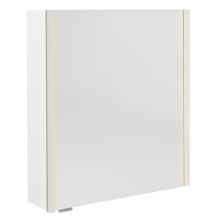 Sapho ALIX szafka z lustrem oświetlenie LED 66x70x17.5cm lewa/prawa biała AX166-0030