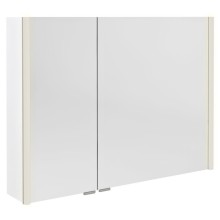 Sapho ALIX szafka z lustrem oświetlenie LED 96x70x17.5cm biała AX196-0030