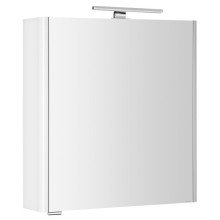 Sapho LUCIE szafka z lustrem z oświetleniem LED 65x70x17cm biała LU065-0030