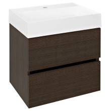 Sapho ODETTA szafka umywalkowa 57x50x43.5cm sosna rustykalna DT060-1616