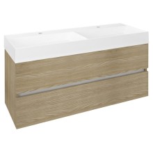 Sapho ODETTA szafka umywalkowa 118x50x43.5cm wiąz Bardini DT120-1313