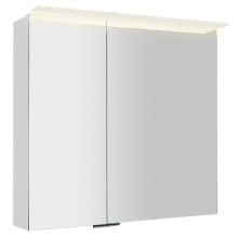Sapho LINEX szafka z lustremoświetlenie LED 80x70x15cm biała LX080-0030