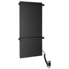Sapho ELMIS Elektryczna suszarka na ręczniki 400x800mm 120W aluminium antracyt EB430