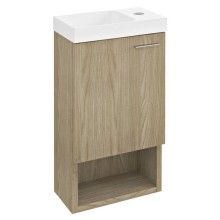 Sapho LATUS XI szafka umywalkowa 30x53x16.5cm wiąz Bardini LT711-1313