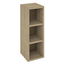 Sapho ESPACE szafka otwarta z półkami 20x60x22cm wiąz Bardini ESC140-1313
