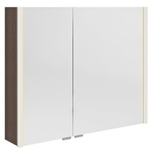 Sapho ALIX szafka z lustrem oświetlenie LED 86x70x17.5cm sosna rustykalna AX186-0016