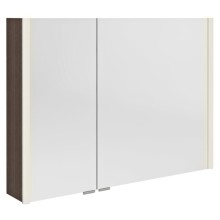 Sapho ALIX szafka z lustrem oświetlenie LED 96x70x17.5cm sosna rustykalna AX196-0016