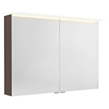 Sapho LINEX szafka z lustremoświetlenie LED 100x70x15cm sosna rustykalna LX100-0016
