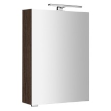 Sapho MIRRÓ szafka z lustrem oświetlenie LED 50x70x16cm lewa/prawa sosna rustykalna MC050-0016