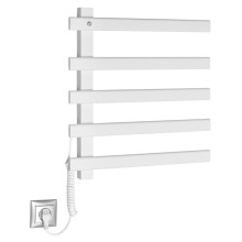 Sapho ELCOR elektryczna suszarka na ręczniki 480x520x50mm 85W biały mat EB520