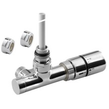 Sapho MONO ONE zestaw przyłączeniowy termostatyczny jednopunktowy 40mm chrom CP2050S