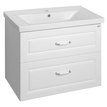 Aqualine FAVOLO szafka umywalkowa 86.5x60x44.6cm biały mat FV290