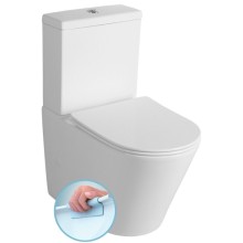 Sapho PACO RIMLESS kompakt WC ze spłuczką odpływ uniwersalny PC1012WR