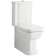 Kerasan WALDORF kompakt WC odpływ poziomy/pionowy czarny-chrom WCSET25-WALDORF