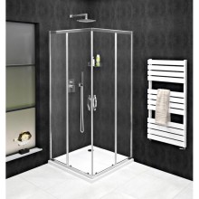 Gelco SIGMA SIMPLY kabina prysznicowa 1000x1000 mm wejście z rogu szkło czyste GS2110GS2110