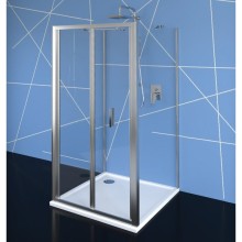 Polysan EASY LINE kabina prysznicowa trójścienna 1000x800mm drzwi składane L/P szkło czyste EL1910EL3215EL3215