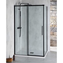 Polysan ALTIS LINE BLACK prostokątna kabina prysznicowa 1500x900 mm wariant L/P AL4212BAL6012B