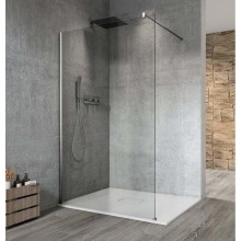 Gelco VARIO CHROME jednoczęściowa kabina prysznicowa Walk-In montaż przy ścianie szkło czyste 1000 mm GX1210GX1010