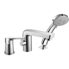 Aqualine LOTTA bateria na brzeg wanny trzyelementowachrom LT984